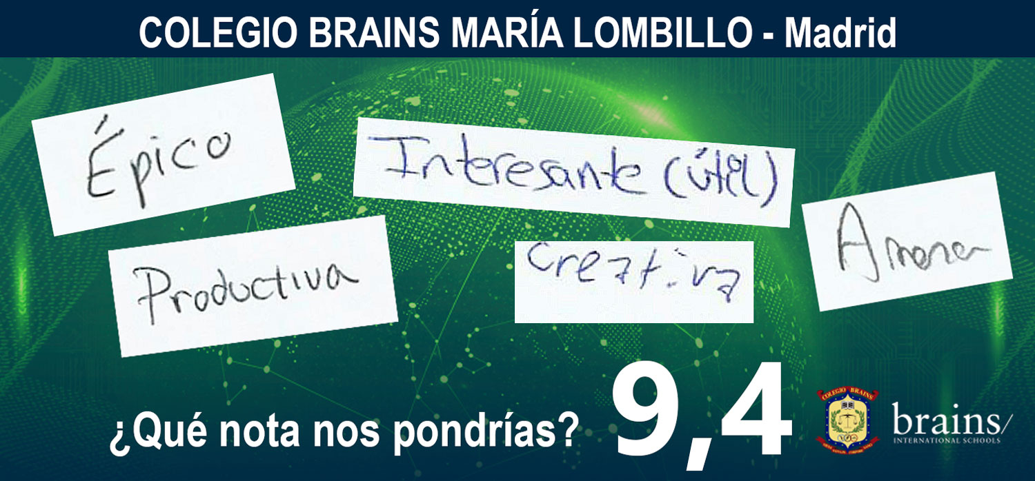 Encuesta colegio Brains María Lombillo