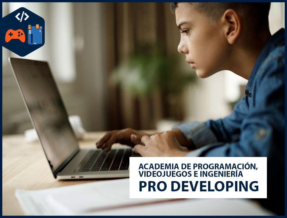 Academia de programación, videojuegos e ingeniería pro developing