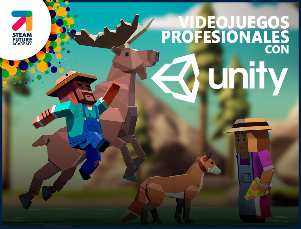Campamento de videojuegos profesionales con Unity