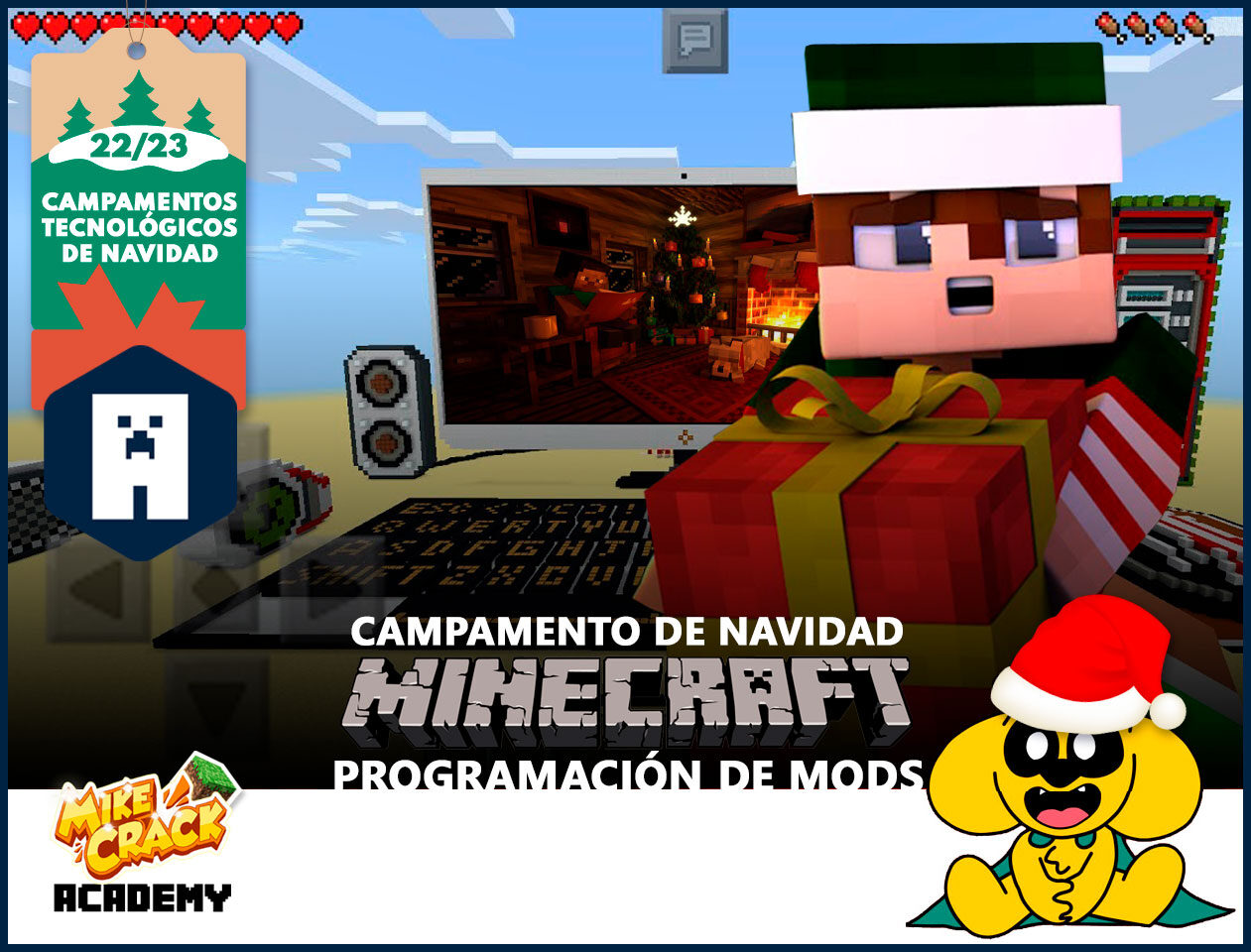 Mikecrack Academy - Campamento de Navidad - Minecraft: Programación de Mods