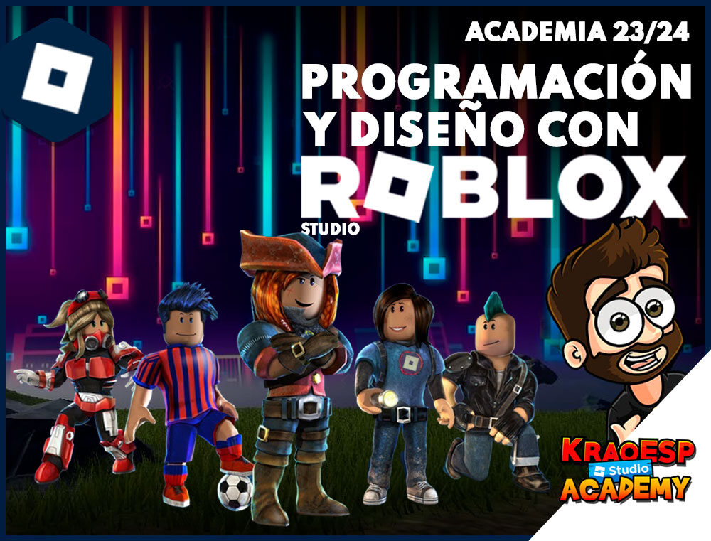 Academia de Programación y Diseño con Roblox Studio - Krao Academy