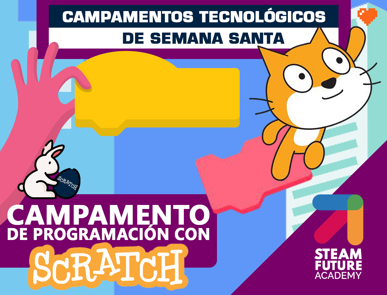 Campamento de Programación con Scratch - Semana Santa 2024 - STEAM FUTURE ACADEMY